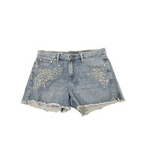 Gap 1969 Original Best Girlfriend‎ Short Embroidered accent Size 28 (waist)